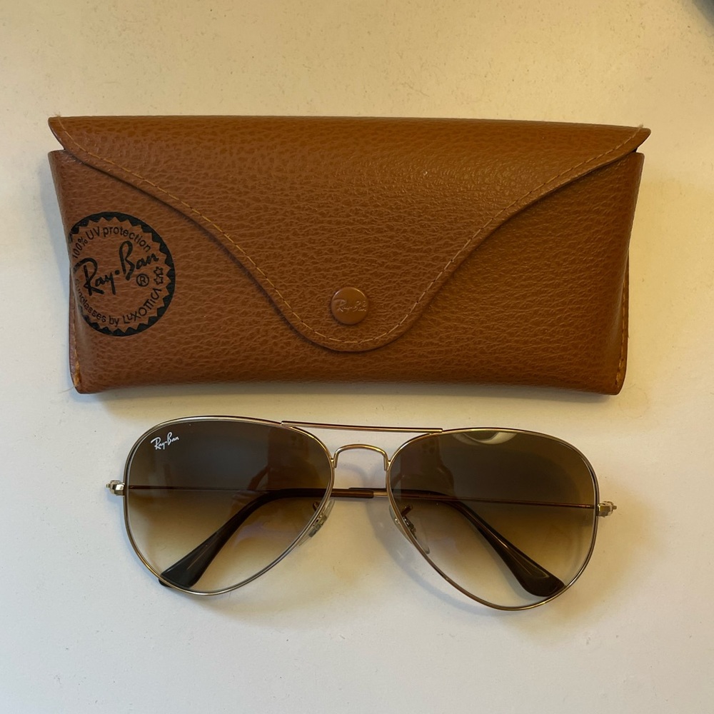 RayBans Womens Aviator Sunglasses